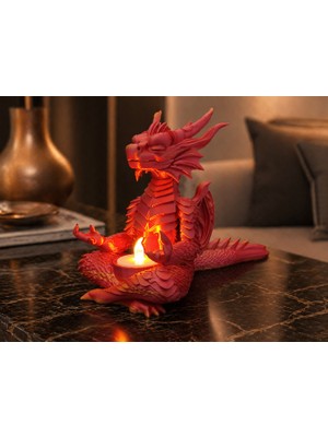 The Shogun Dragonflame Dekoratif Mumluk