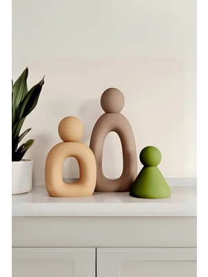 Handanca Dekor Soyut Aile