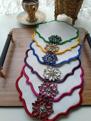 Handanca Kahve Yanı Sunum Peçete 6 Adet