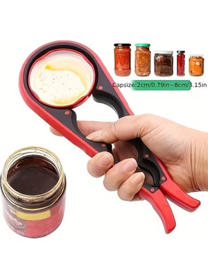 MyBru Çok Fonksiyonlu Kavanoz Açacağı Şişe Açacağı Karışık Renk 1 Adet