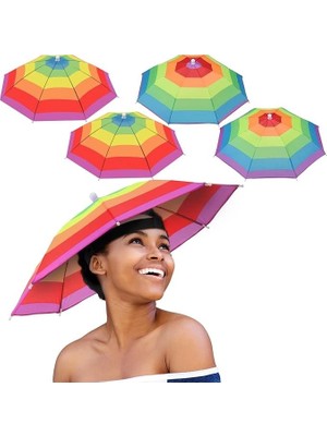 SHC4200 Kafa Şemsiyesi Gökkuşağı MZ-332
