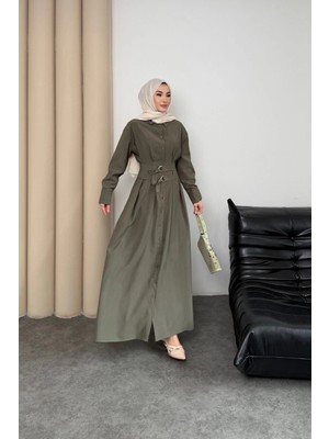 Mihran Butik Valeno Model Coupra Model Kumaş Kemer Detaylı Elbise