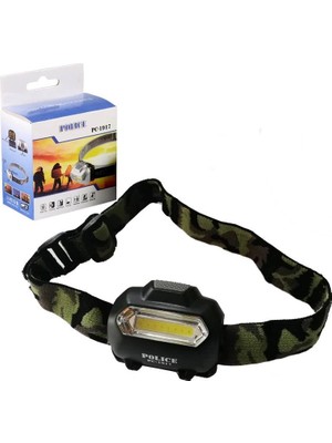 SHC4200 PC-1917 Cob 3xaaa Pilli LED Kafa Feneri