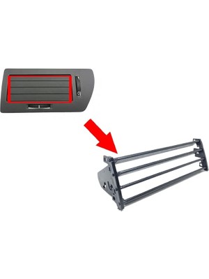 Havalandırma Muzulu Izgara Perdesi Sağ Opel Astra H ile Uyumlu