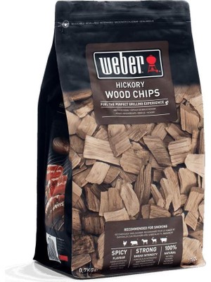 17624 Tütsü Cipsi Hickory 700 G, Tütsüleme, Aroma, Mangal, Kahverengi, 17,8 x 8,9 x 30,5 cm