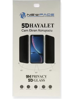 Motto Ticaret Newface Huawei Y6P 5d Hayalet Cam Ekran Koruyucu