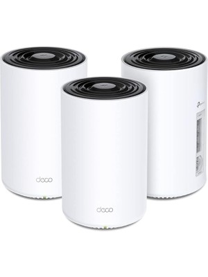 Deco PX50 3-Pack, AX3000 + G1500, 1 Ghz Cpu, Powerline/mesh, Yapay Zeka Desteği, Gigabit Portları, 150 Cihaza Kadar Bağlantı, 600 M² 'ye Kadar Kapsama, Powerline Mesh Wifi 6 Sistemi