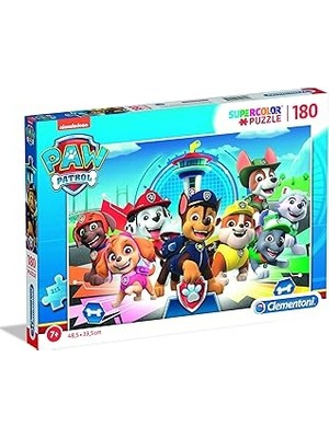 SHC4200 Clementoni 29105, Paw Patrol Supercolor 180 Parça Yapboz