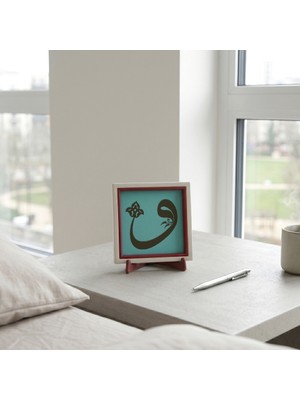 Miaju Huzur Veren Vav Tasarım Modern Dekoratif Set, Ev & Ofis Için Zarif Bir Tamamlayıcı, Değerli Hediye