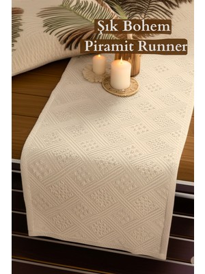 Handanca Bohem Pamuklu Runner