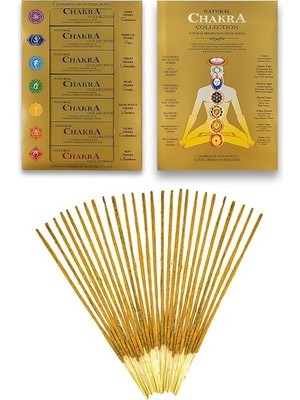 CetKing Masala Tütsü Koleksiyon Setleri || Premium Incense Collection Set (Natural 7 Chakra Collection || 7 Çakra Tütsü Seti)