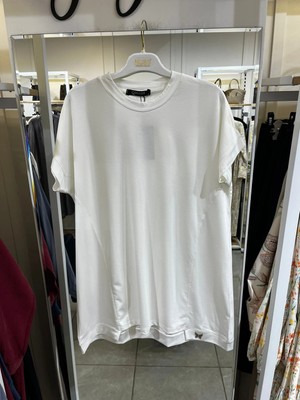 Qmash Penye Tunik Ekru 4303