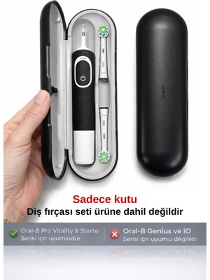 PremiumPort Şarjlı Diş Fırçası Saklama Kabı, Pro, Vitality ve Starter Serisi Uyumlu