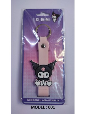 Gifi Kuromi Kordonlu Anahtarlık