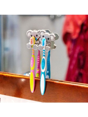 PremiumPort 2'li Diş Fırçası Tutucu, Pratik ve Şık Diş Bakımı Aksesuarı