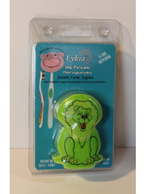 PremiumPort Çocuk Diş Fırçası Tutucu ve Stand, Koruyucu Kılıf ve Renkli Tasarım