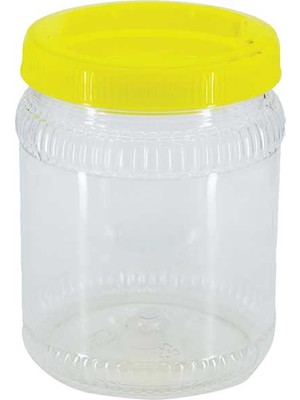 BenimMarifetlerim Kapaklı Şeffaf Gövde Turşu Bidonu 1 Litre