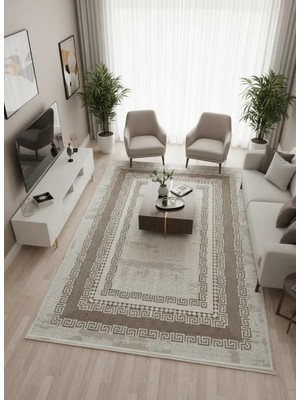 Gümüşsu 12318A Kahve Halı 150X220