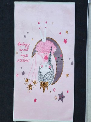 Bellino 5473 Pembe Unicorn Ay Figürlü Kız Çocuk Halısı 80X150