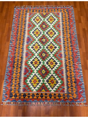 Afgan Halı El Dokuma Afgan Kilim Kök Boya Çift Taraf Kullanım 2.5 Metre Kare