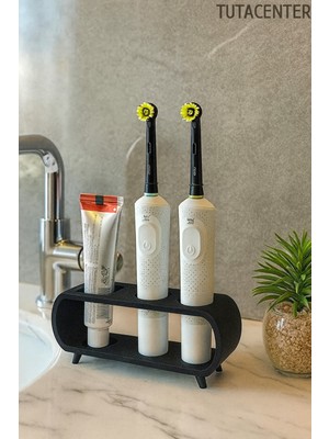PremiumPort Elektrikli ve Pilli Diş Fırçalık Tutucu Stand, Tüm Modellere Uyum Sağlar