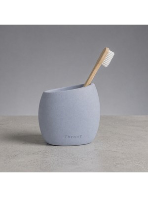 PremiumPort Sağlam ve Şık Beton Diş Fırçalık, Modern Dekorasyona Uyum Sağlar