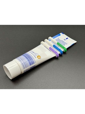 PremiumPort 3'lü Diş Macunu Sıkacağı, Pratik ve Kullanışlı Diş Bakım Aleti