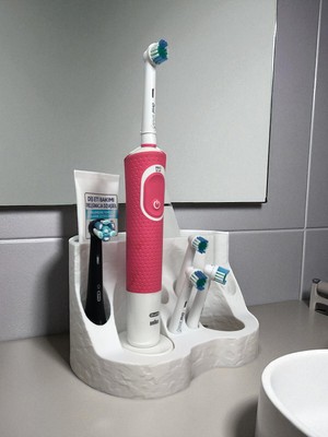 PremiumPort Oral B Uyumlu Stand ve Organizer Seti, 2'li ve Tekli Seçeneklerle