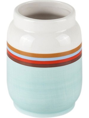 PremiumPort Renkli ve Şık Diş Fırçalık, Banyo ve Lavabo Dekorunuza Renk Katın