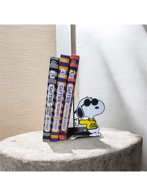 Dekoratif Kitaplık Süsü - Booknook (Snoopy)