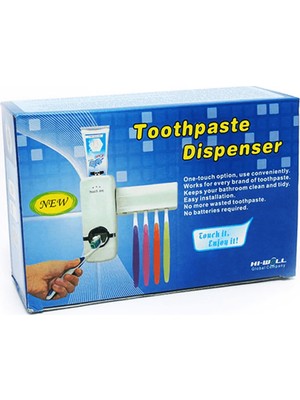 PremiumPort Diş Macunu Sıkacak ve Fırçalık Seti, Hijyen ve Temizlik Için Ideal