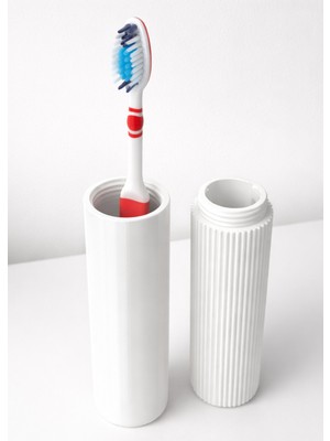 PremiumPort Pratik ve Şık Seyahat Diş Fırçası Saklama Kutusu