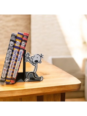 Dekoratif Kitaplık Süsü - Booknook (Saftirik Greg)