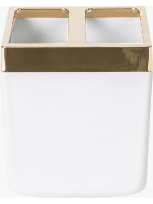 PremiumPort Şık ve Kullanışlı Toskana Diş Fırçalığı, Beyaz Altın Detaylar ile Şıklık Katıyor