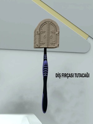 PremiumPort Pratik Diş Fırçası Tutucu, Hijyenik ve Kullanışlı Tasarım