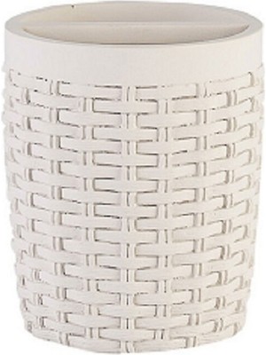 PremiumPort Modern Bej Diş Fırçalık, Şık ve Kullanışlı, Ev ve Ofis Için Ideal