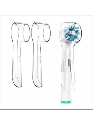 PremiumPort Şarjlı ve Pilli Uyumlu Diş Fırçası Koruyucu Kapak Seti, 2 Adet