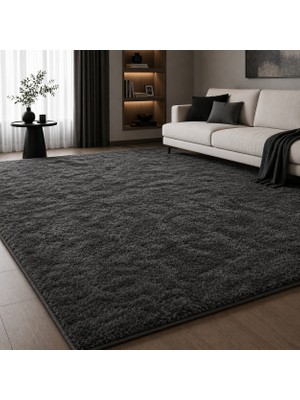 Merinos Jel  Taban Peluş Halı Antrasit