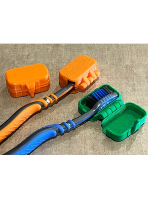 PremiumPort Pratik Seyahat Fırça Başlığı, Taşıması Kolay ve Kullanışlı Tasarım