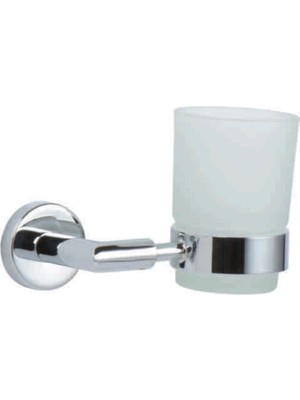 PremiumPort Krom Banyo Fırçalık, Şık ve Dayanıklı Tasarım, Pratik Kullanım