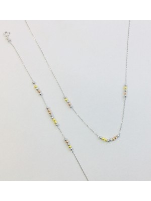 Canka Italyan Toplu Kolye ve Bileklik Takım