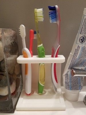 PremiumPort Pratik ve Şık Diş Fırçası ve Fırçalık Standı Seti