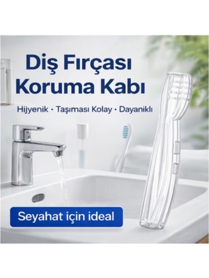 PremiumPort Pratik Diş Fırçası Kabı, Taşıma ve Koruma Için Mükemmel Seçenek