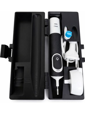 PremiumPort Elektrikli Diş Fırçası Seyahat Kutusu, Taşıma ve Organizer, Sert Plastik