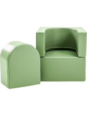 Iglu Yumuşak Blok Koltuk - Snoozy - Reseda Green