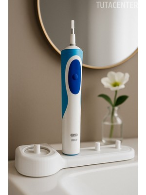 PremiumPort Şarjlı Diş Fırçası Standı ve Fırça Seti, Temiz ve Bakımlı Gülüş