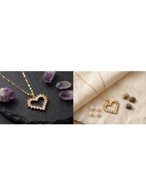 Orluxia Kalp Serisi Love Kolye