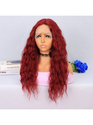 Handmade Tam Peruk Yeni Nesil Fiber Isıya Dayanıklı Nefes Alabilen Baby Taban