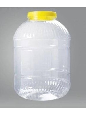 BenimMarifetlerim Kapaklı Şeffaf Gövde Turşu Bidonu 20 Litre
