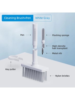 Selfbuysell Klavye ve Kulaklık Temizleyici Kit 5 In 1